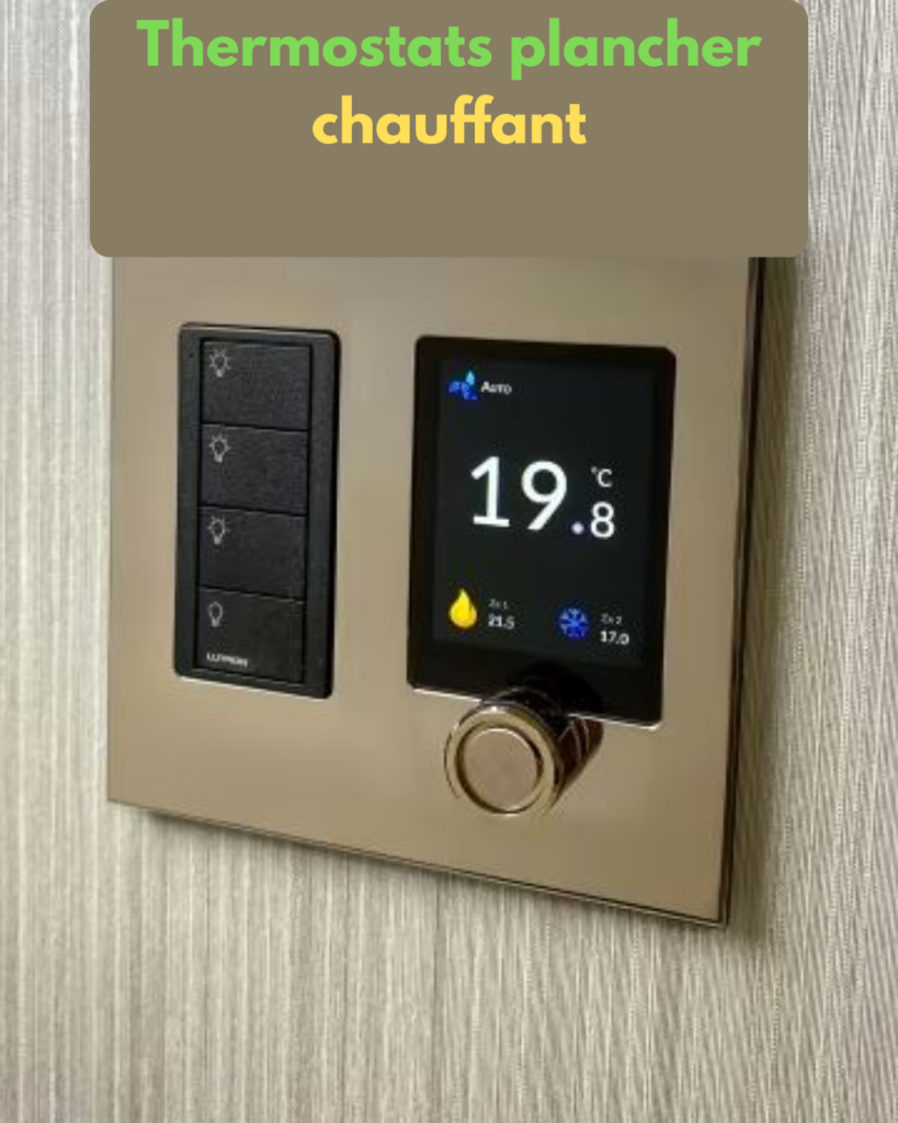 thermostats plancher chauffant