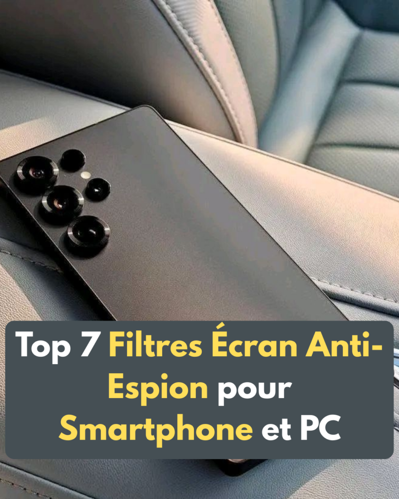 top 7 filtres Écran anti espion pour smartphone et pc