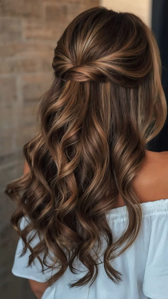 10 Idées de coiffures pour cheveux bouclés tendance et faciles image