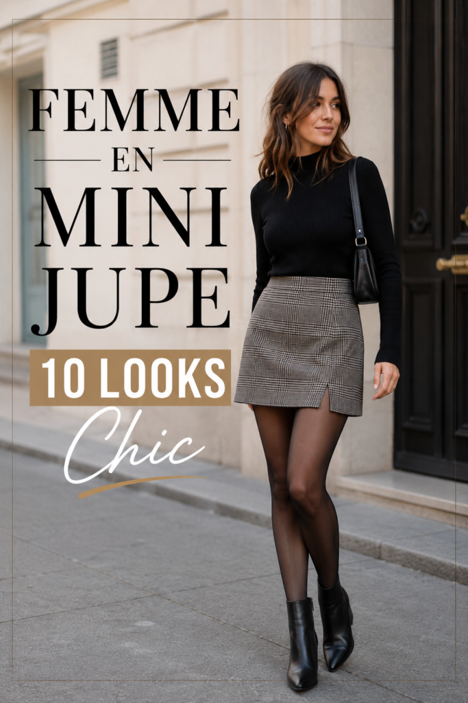 Femme en Mini Jupe : 10 Looks Chic et Tendance 4b7d53df 9bec 4cea bf3f 28b96cb41656