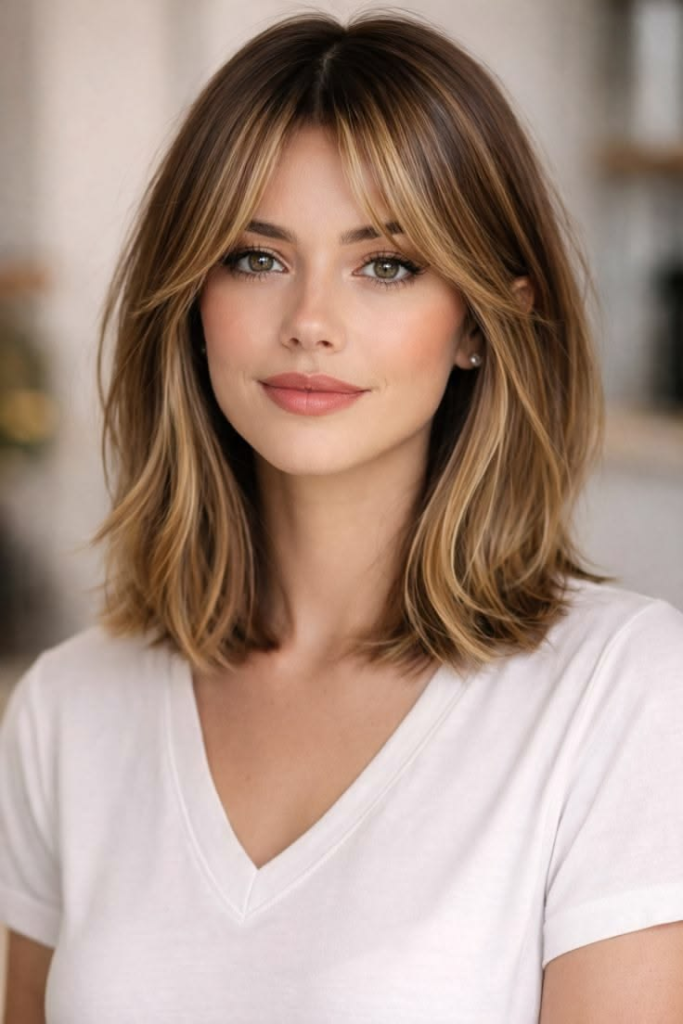 Idées coupe cheveux épaule dégradé pour femme stylée image
