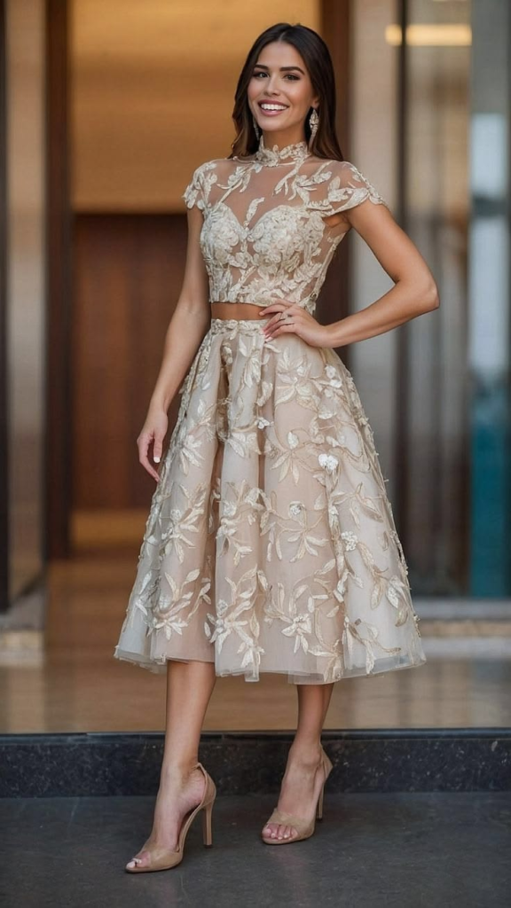 Robes en Dentelle Chic : 10 Modèles Élégants à Adopter image