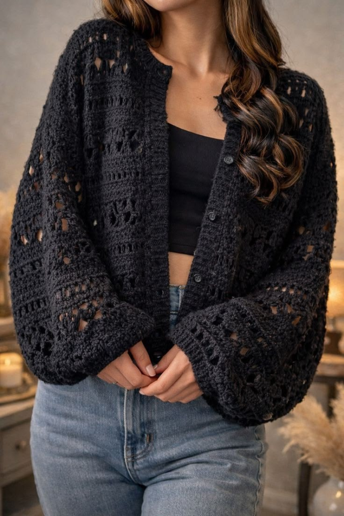 Gilet Crochet Femme : Les Plus Beaux Modèles à Adopter image